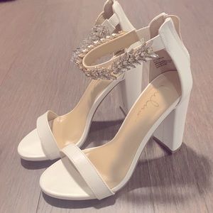 Lulus white heels